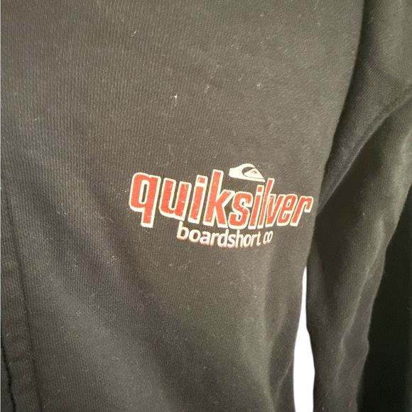 Quiksilver Black Zip-Up Hoodie - Picture 2 of 4